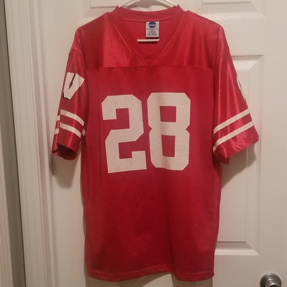 NCAA Tops - NCAA MEDIUM WISCONSIN BADGER MESH JERSEY
